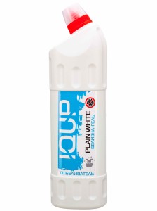 Вспомогательное моющее средство Белизна-гель IQUP Plain White ПЭТ 1 л