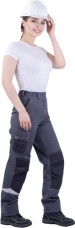 Брюки ТУРБО SAFETY летние серые женские (минпромторг)