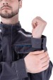 Куртка ТУРБО SAFETY летняя черная мужская (минпромторг)