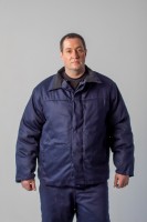 Костюм сварщика тк. Велдшилд 450гр/м2 с накладками утепленный (Минпромторг) 2 кл.