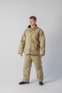 Костюм брезентовый с накладками пл. 550гр. утепленный (Минпромторг)