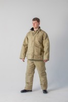 Костюм брезентовый с накладками пл. 550гр. утепленный (Минпромторг)