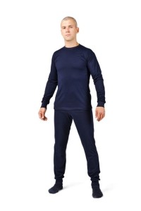 Белье нательное термостойкое (фуфайка, кальсоны/панталоны), трикотаж " WORKER jersey 220 FR, БНТм 616W, БНТж 615 W; 12 кал/см2 (Минпромторг)