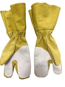 Рукавицы трехпалые с крагами (М0221)