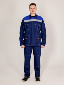 Костюм Строитель 100% хлопок (саржа 240гр) (Минпромторг)